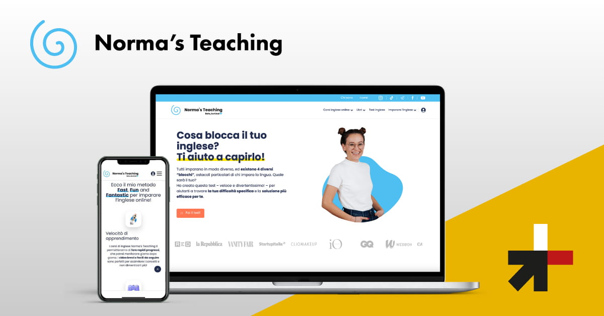 site By site firma il nuovo sito di Norma's Teaching